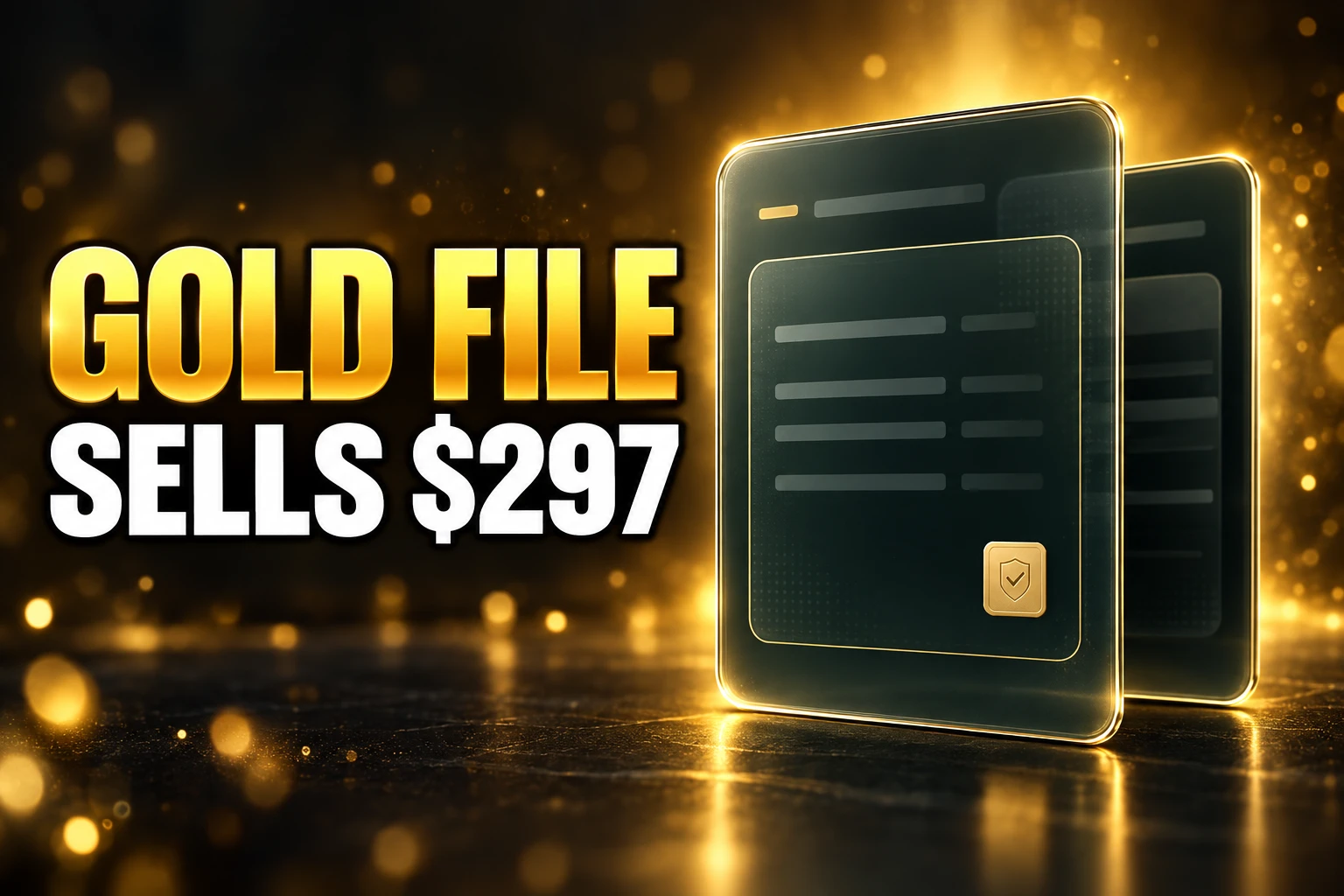 AI Verified Gold $297 hashed business identity file