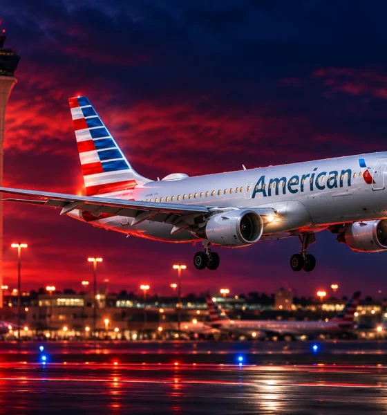 American Airlines Flight 1779 passenger undressed in row 9