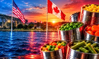 Canada canned vegetable quotas cover US imports