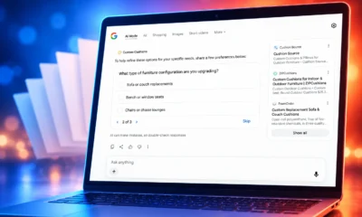 Google AI Mode paginated follow-ups with Skip