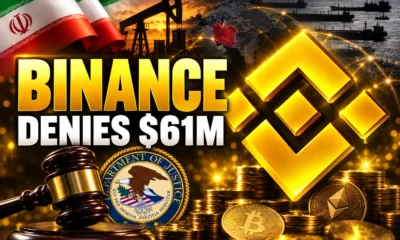 DOJ $61 million Iranian oil crypto Binance forfeiture