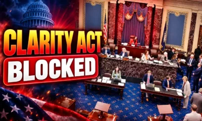Senate CLARITY Act cloture vote fails 49-50