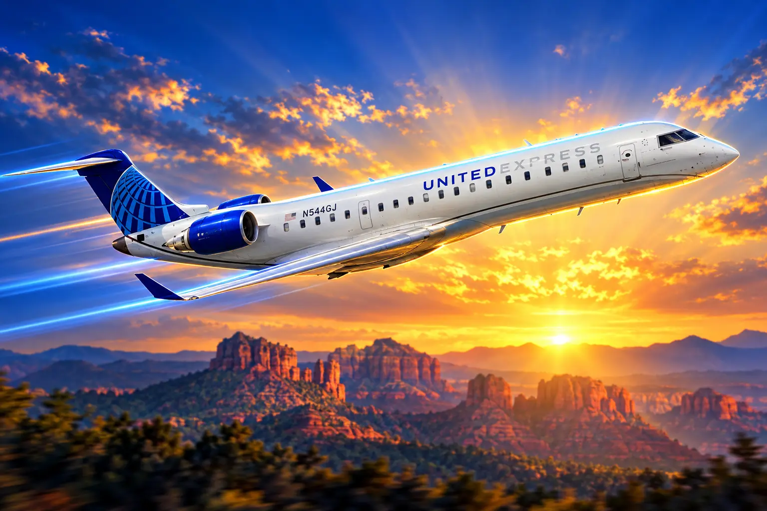 United resumes Denver Flagstaff flights after grant