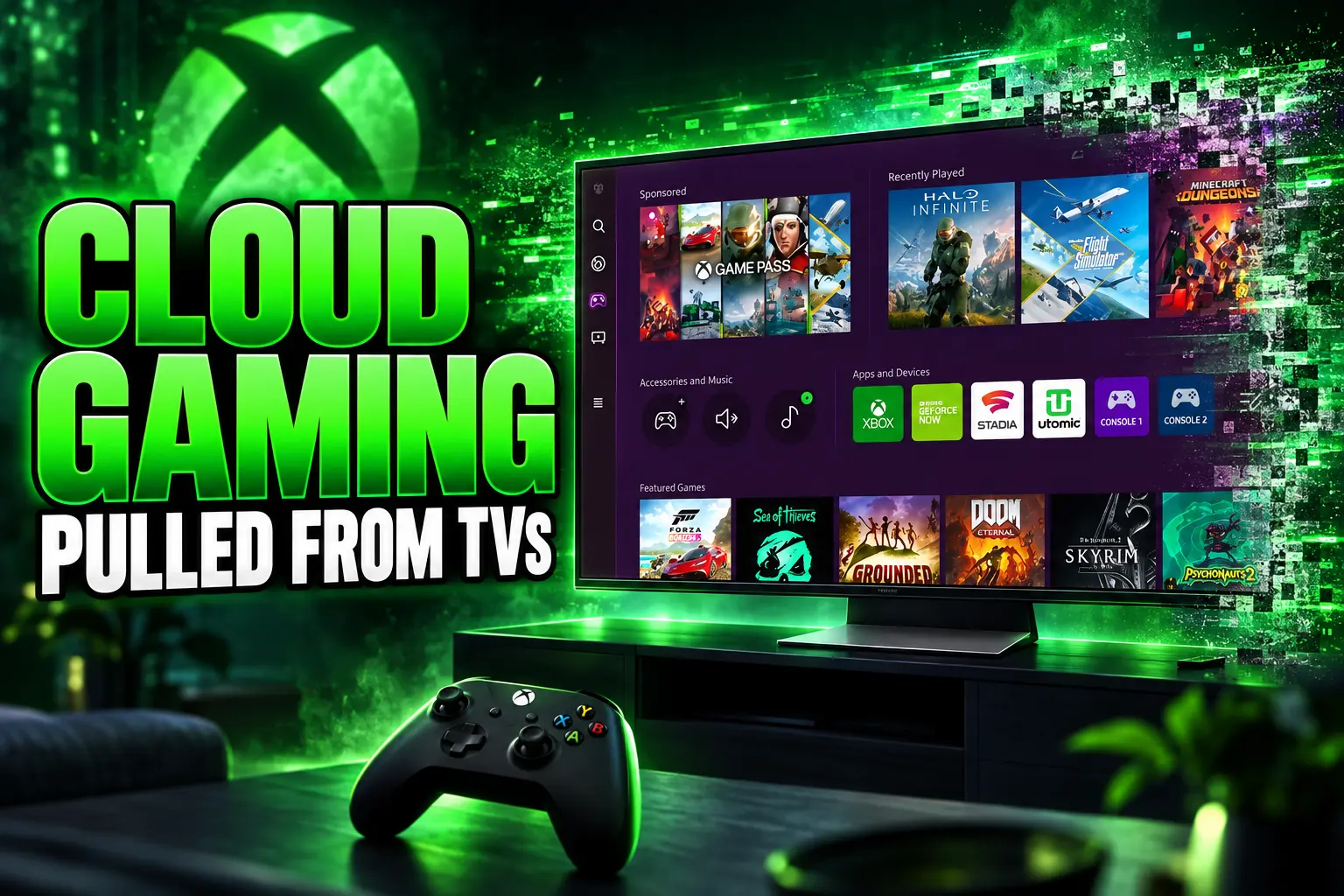 Xbox Cloud Gaming leaving 2020 Samsung Smart TVs